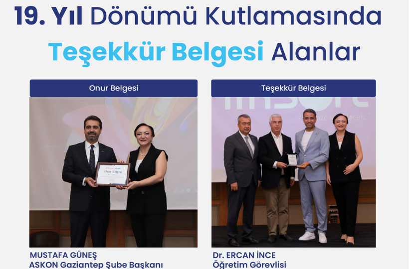 nlksoft 19. Yıldönümü Teşekkür ve Onur Belgeleri Sahiplerini Buldu